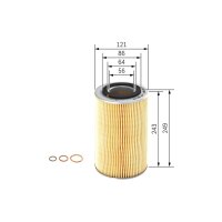 BOSCH 1 457 429 740 Ölfilter