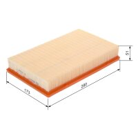 BOSCH 1 457 433 096 Luftfilter