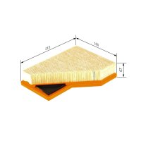 BOSCH 1 457 433 100 Luftfilter