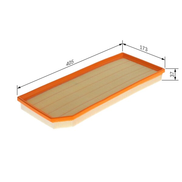 BOSCH 1 457 433 102 Luftfilter