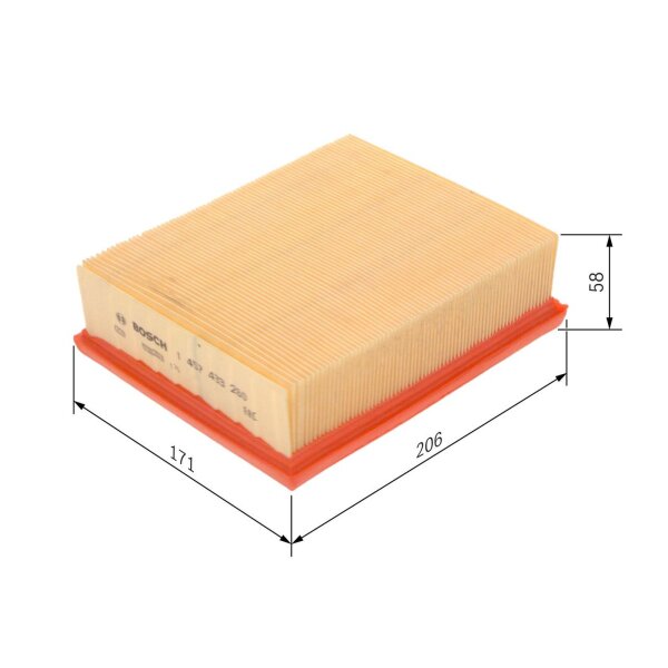 BOSCH 1 457 433 280 Luftfilter