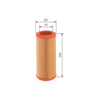 BOSCH 1 457 433 307 Luftfilter