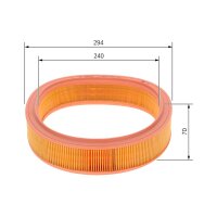 BOSCH 1 457 433 521 Luftfilter