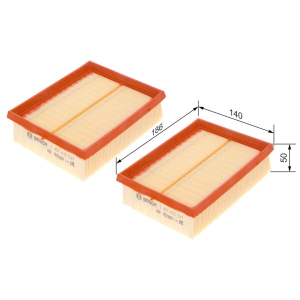 BOSCH 1 457 433 539 Luftfilter