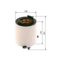 BOSCH 1 457 433 576 Luftfilter