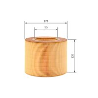 BOSCH 1 457 433 590 Luftfilter