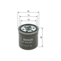 BOSCH 1 457 434 051 Kraftstofffilter
