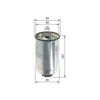 BOSCH 1 457 434 408 Kraftstofffilter