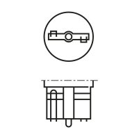 BOSCH 1 987 301 033 Glühlampe, Innenraumleuchte