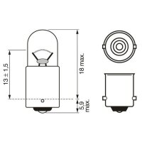 BOSCH 1 987 302 212 Glühlampe