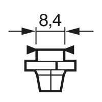 BOSCH 1 987 302 236 Glühlampe