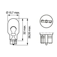 BOSCH 1 987 302 249 Glühlampe