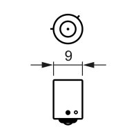 BOSCH 1 987 302 533 Glühlampe, Blinkleuchte
