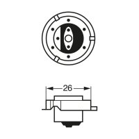 BOSCH 1 987 302 606 Glühlampe