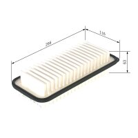 BOSCH 1 987 429 177 Luftfilter
