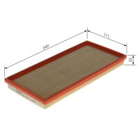 BOSCH 1 987 429 179 Luftfilter
