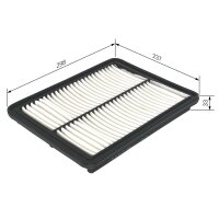 BOSCH 1 987 429 180 Luftfilter