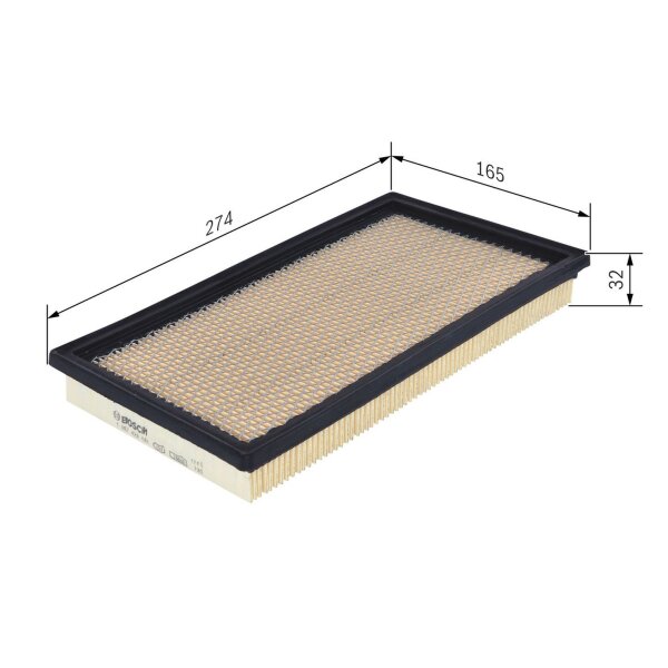 BOSCH 1 987 429 181 Luftfilter