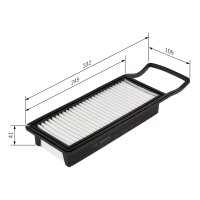BOSCH 1 987 429 191 Luftfilter