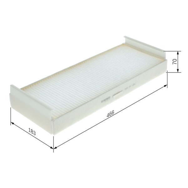 BOSCH 1 987 431 163 Filter, Innenraumluft