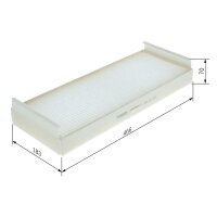 BOSCH 1 987 431 163 Filter, Innenraumluft