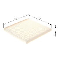 BOSCH 1 987 432 085 Filter, Innenraumluft