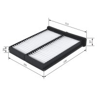BOSCH 1 987 432 086 Filter, Innenraumluft