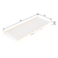 BOSCH 1 987 432 091 Filter, Innenraumluft