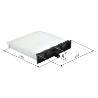 BOSCH 1 987 432 094 Filter, Innenraumluft