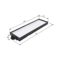 BOSCH 1 987 432 096 Filter, Innenraumluft