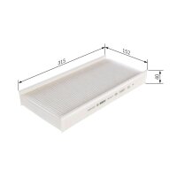 BOSCH 1 987 432 112 Filter, Innenraumluft