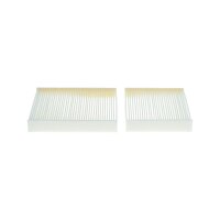 Innenraumfilter BOSCH 1 987 432 136 Pollenfilter Partikelfilter - 2 Stück