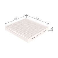 BOSCH 1 987 432 234 Filter, Innenraumluft