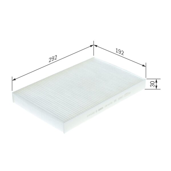 BOSCH 1 987 432 258 Filter, Innenraumluft