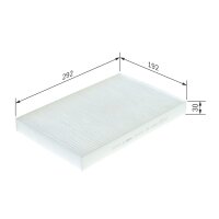 BOSCH 1 987 432 258 Filter, Innenraumluft