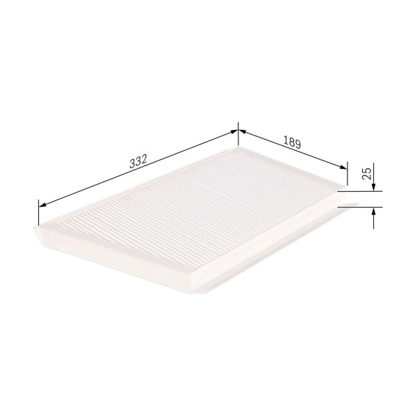 BOSCH 1 987 432 270 Filter, Innenraumluft