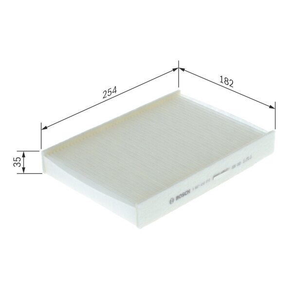BOSCH 1 987 432 272 Filter, Innenraumluft