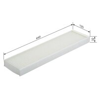 BOSCH 1 987 432 296 Filter, Innenraumluft