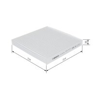 BOSCH 1 987 432 299 Filter, Innenraumluft