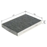 BOSCH 1 987 432 311 Filter, Innenraumluft