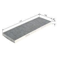 BOSCH 1 987 432 330 Filter, Innenraumluft