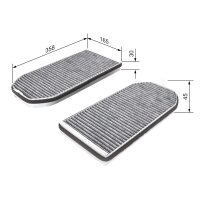 BOSCH 1 987 432 362 Filter, Innenraumluft