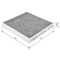 BOSCH 1 987 432 368 Filter, Innenraumluft