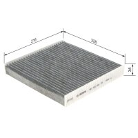 BOSCH 1 987 432 383 Filter, Innenraumluft