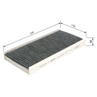BOSCH 1 987 432 406 Filter, Innenraumluft