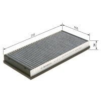 BOSCH 1 987 432 407 Filter, Innenraumluft
