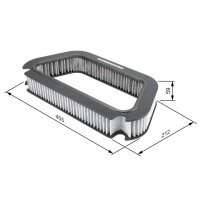 BOSCH 1 987 432 423 Filter, Innenraumluft