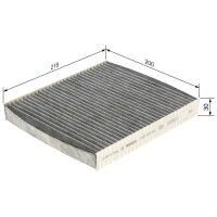 BOSCH 1 987 432 433 Filter, Innenraumluft