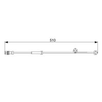 BOSCH 1 987 473 029 Warnkontakt, Bremsbelagverschleiß