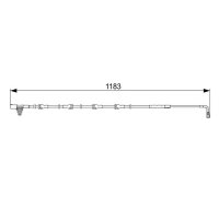 BOSCH 1 987 473 031 Warnkontakt, Bremsbelagverschleiß